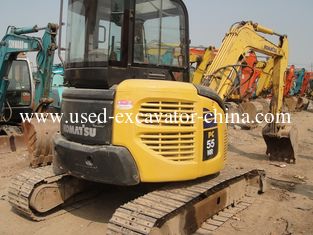 China Mini excavador usado KOMATSU PC55MR en venta en China proveedor